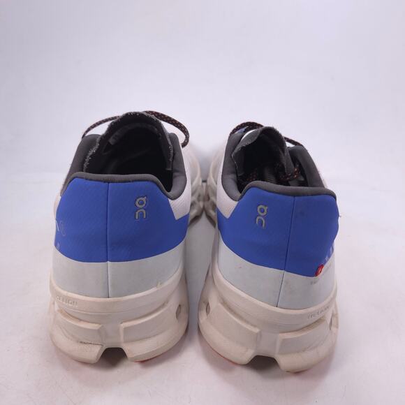 On Cloud Cloudmonster Swiss Engineering Running Shoe Mens Size 13 White Blue - Picture 3 of 10